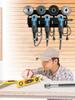 Angle Grinder Wall Storage Mount Metal Wall-Mounted Hanging Shelf Power Tool Organizer Rack for Angle Grinder Cutters Polishers