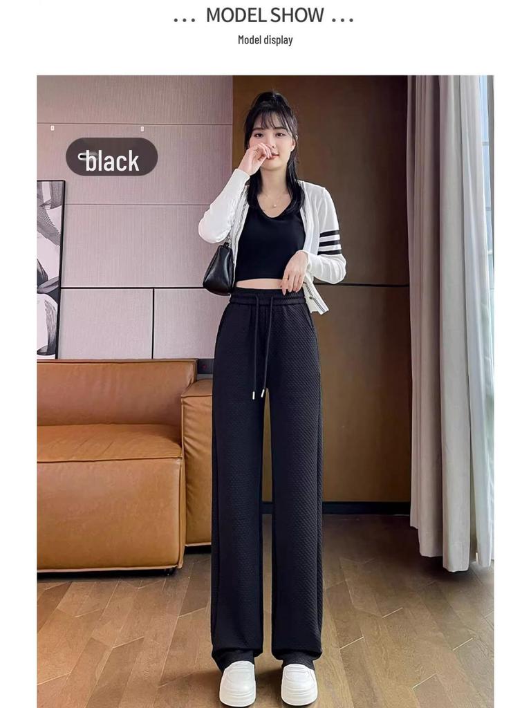 Petite Women's Straight-Leg & Wide-Leg High-Waisted Pants (145cm) - Spring/Autumn Collection