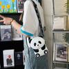 Cartoon Panda Silicone Bag Animal Cartoon Coin Purse Fashion Panda Crossbody Bag  Daily