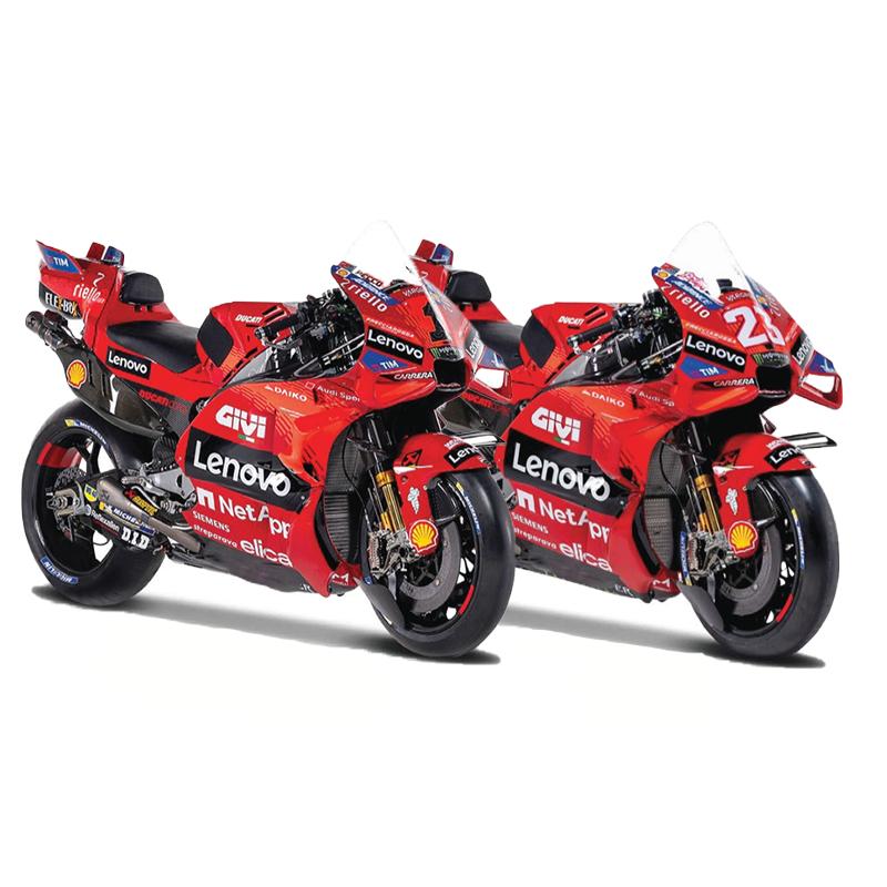 Nuovo Prodotto Disponibile Maisto 1:18 Ducati Lenovo Team Moto Gp 2024 #1 #23 Ducati Lega Miniatura Moto Modello Diecast Giocattoli Regalo Bambino