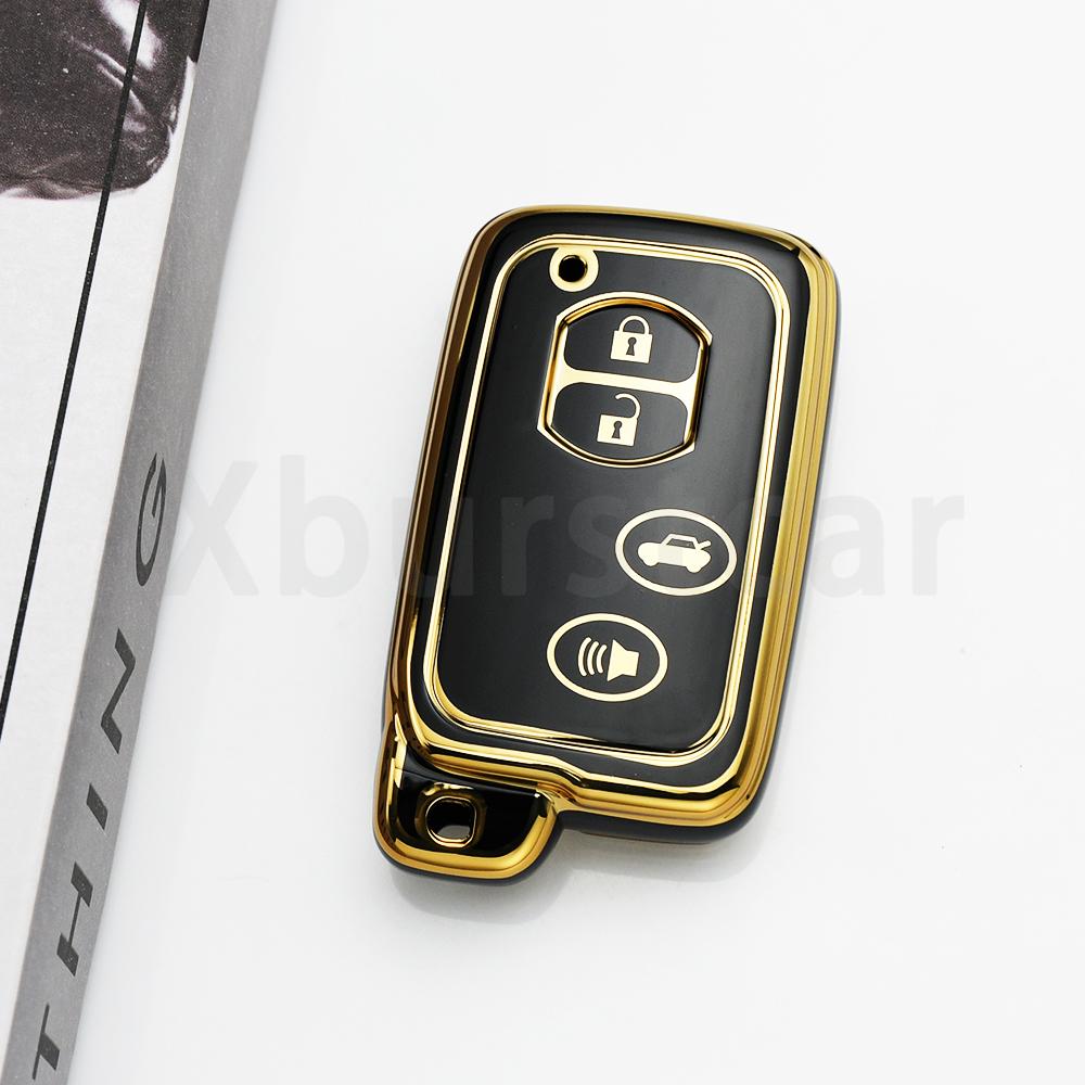 Fashion Tpu For Toyota Land Cruiser Auris Prius 30 Alpha Aqua Lexus Lc 200 Car Key Case 2/3/4 Buttons Remote Cover Shell Holder