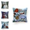 Stylish And Unique Christmas Snowman Pillow Case Perfect For Holiday Home Decor