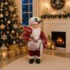 2026 Weihnachtsdekoration für Zuhause Weihnachtsmann Plüschpuppe 30cm Navidad Party Deko Xmas Ornamente Neujahrsgeschenk
