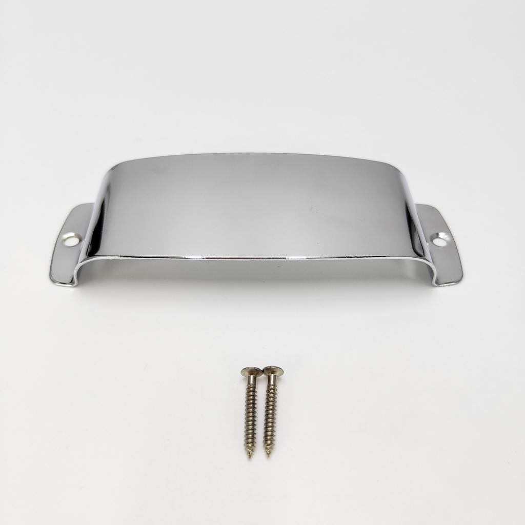 Zinc Alloy Bass Pickup Cover Protector Bridge Cover Plate for PB Bass Electric Guitar Accessories