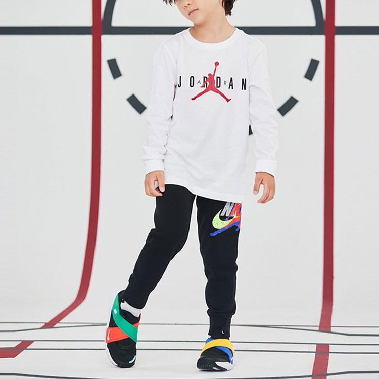 Jordan Kids T Shirts Crew Neck Moderate Kids' JD2032205GS-001