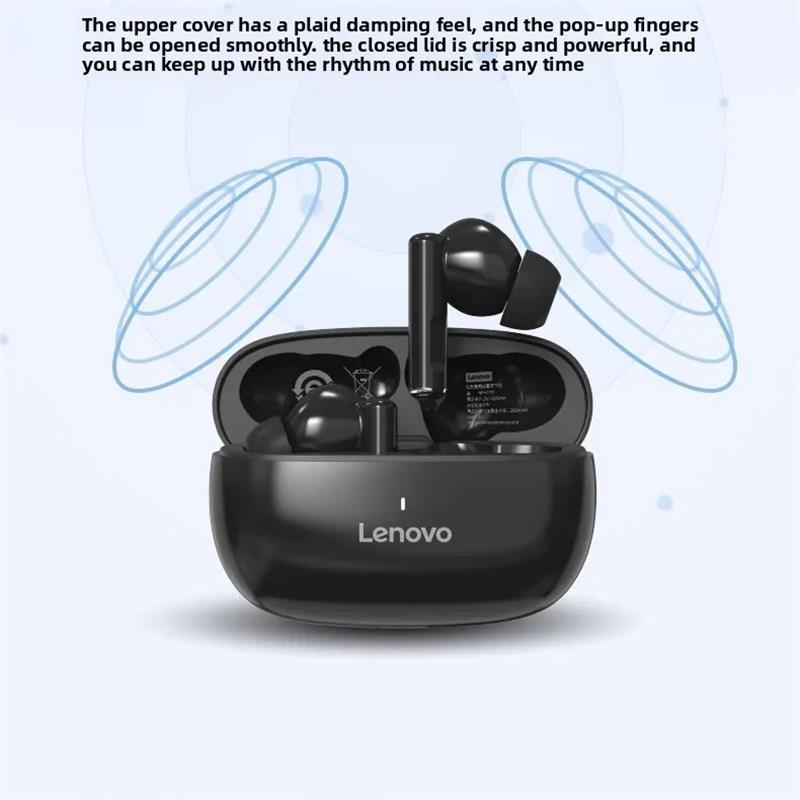 Original Lenovo TA210 Drahtlose Ohrhörer Bluetooth 5.4 Lange Akkulaufzeit Musik Spiel Geräuschunterdrückung Kopfhörer Wasserdichte Sportkopfhörer