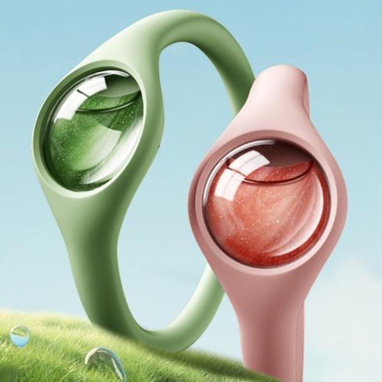 Mosquito Repellent Bracelet Comfortable Wear Retractable Design Silicone Effective Mosquito Bite Prevention Wristband