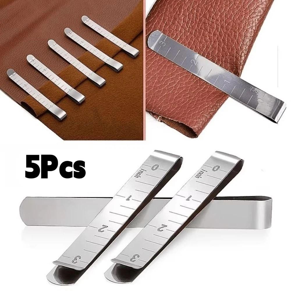 5Pcs 4Inch Sewing Clips Practical Metal Crimping Clip Fabric Clips Hemming Clips  Fabric Pinning