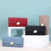 Woman Leather Purse Simple Long Wallet Ladies Green Thin Wallet Women Clutch Phone Bag Luxury Credit Card Holder Wallet Carteras