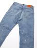 Edwin Monster Regular Tapered Jeans EM33 Crushed Light Size S Men's Blue,