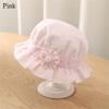 Cotton Baby Bucket Hat UV Protection Beach Cap Cute Panama Hat  Toddler