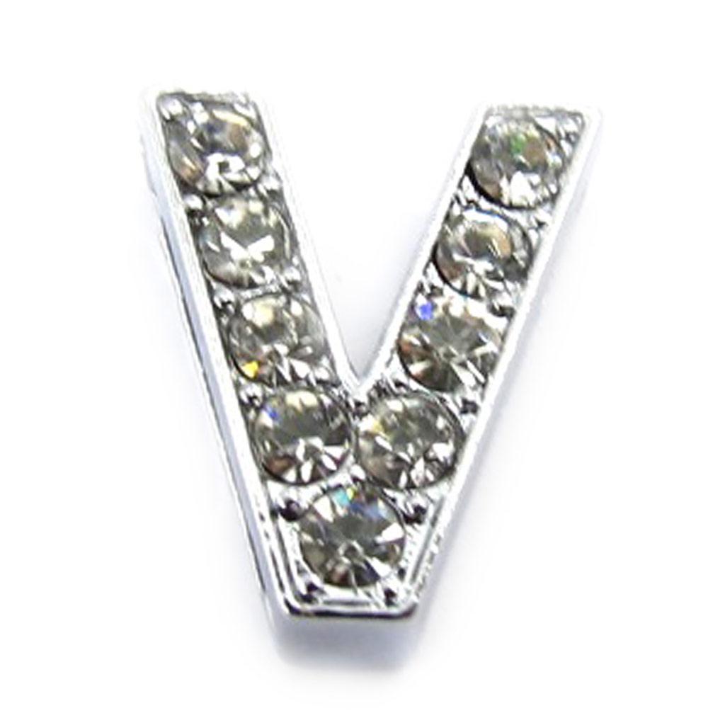 Les Trésors De Lily [C6396] - Knit 'Lily Art' Letter V