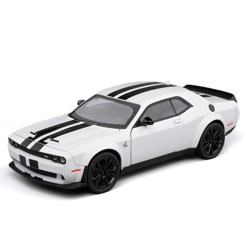 1/22 Scale Dodge Challenger Redeye Hellcat Super Muscle Sports CarAlloy Metal Diecast Car Model Birthday Gift Collection Decoration