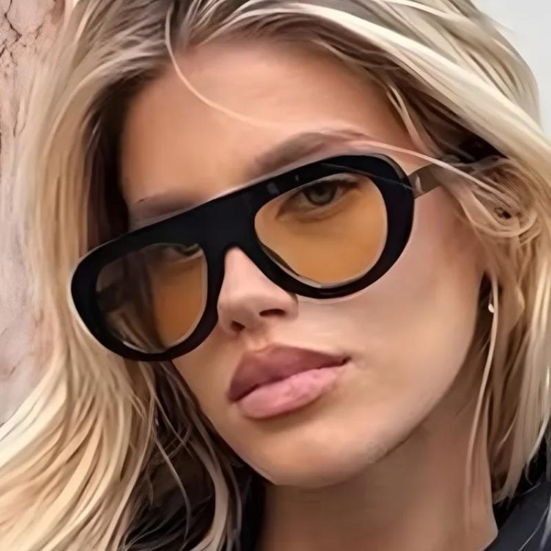 Fashion Personalized Small Frame Toad Round Sunglasses UV400 Shades Eyewear Outdoor Travel Driving Sun Protection Eye Protection