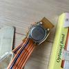 Used CASIO Baby-G Digital Watch Clear Orange with New Band