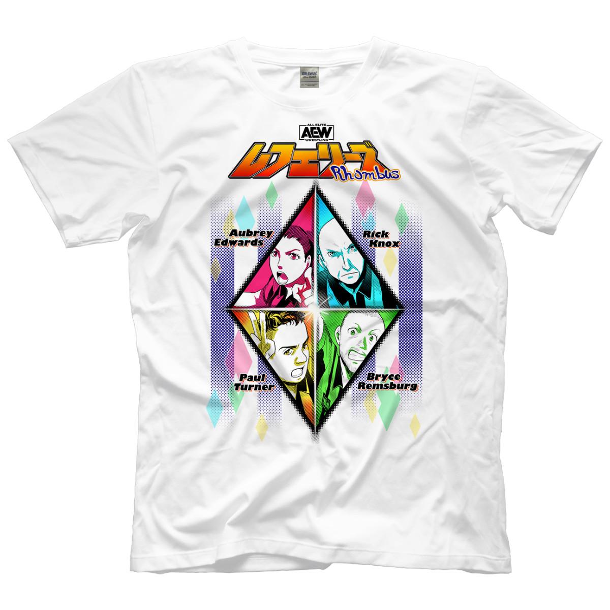 All Elite Referees - Rhombus AEW Official T-Shirt S разноцветный