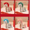 Tassel Tail Horse Plush Doll PP Cotton Filling Pony Decor Cute New Year Mascot Decor  Office Decor