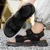 Sandals Men's Summer Teen Versatile Casual Sandals Driving Platform Outdoor Sports Leisure Vietnam Beach Slippers