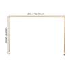 Runtow Gold/Black Metal Adjustable Table Frame,Wedding Table Pole Bracket, Wedding Party Decoration Frame