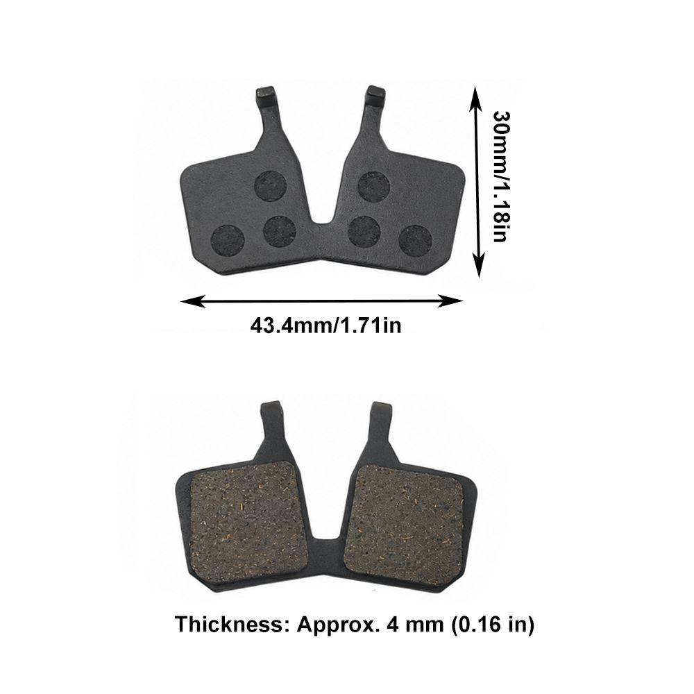 4 Pairs High-Performance Bicycle Disc Brake Pads for Magura MT5/MT7 Bike Repair Shops