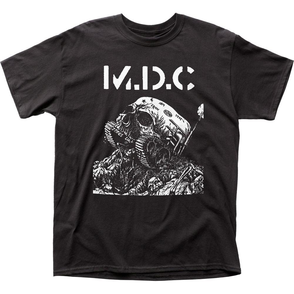 MDC Skull Tank Mens T Shirt Music Classic Concert Rock N Roll Band Tee New Black XXXXL