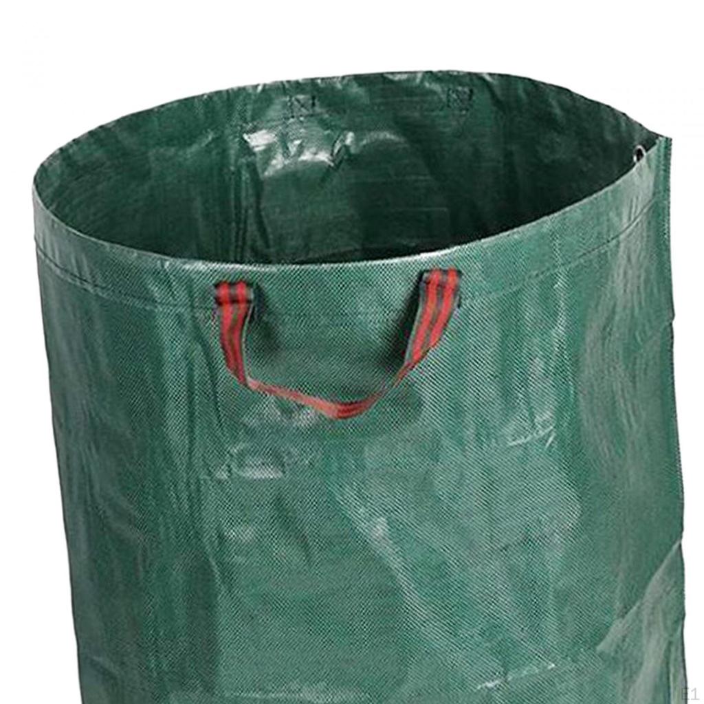 Waste Bags for Home And Garden, Reusable Lawn Leaf with Reinforced Carrying Handles