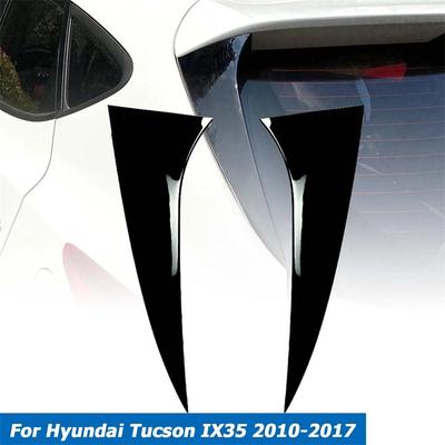 For Hyundai Tucson IX35 2010-2017 Rear Window Deflector Splitter Side Spoiler Canards Aprons Trim Cover Sticker Car Accessories