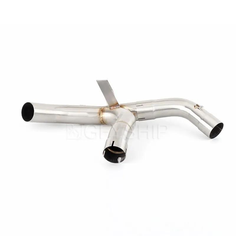 For Ducati Multistrada 1200 Enduro 2016 To 2019 Multistrada 1260 MTS 1200 1260 Escape Motorcycle Exhaust Link Pipe Slip-on