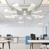Air cooler Deflector with Rotating Arms Adjustable Overhead