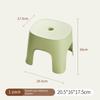 Plastic Bathroom Bath Stool Non-slip Shoe Changing Stool Row Foot Stool  Bathroom/Living Room
