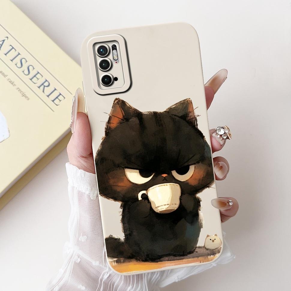 For Xiaomi Redmi Note 10 5G Case 6.5" Colorful Flowers Cartoon Painted Cover Soft Phone Case For Redmi Note 10 Note10 5G Bumper