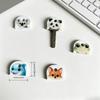 6Pcs/12Pcs Flexible Silicone Anti Slip Key Caps Cover Set Soft Protectors Colorful Key Identifier For Home Car Office Keys