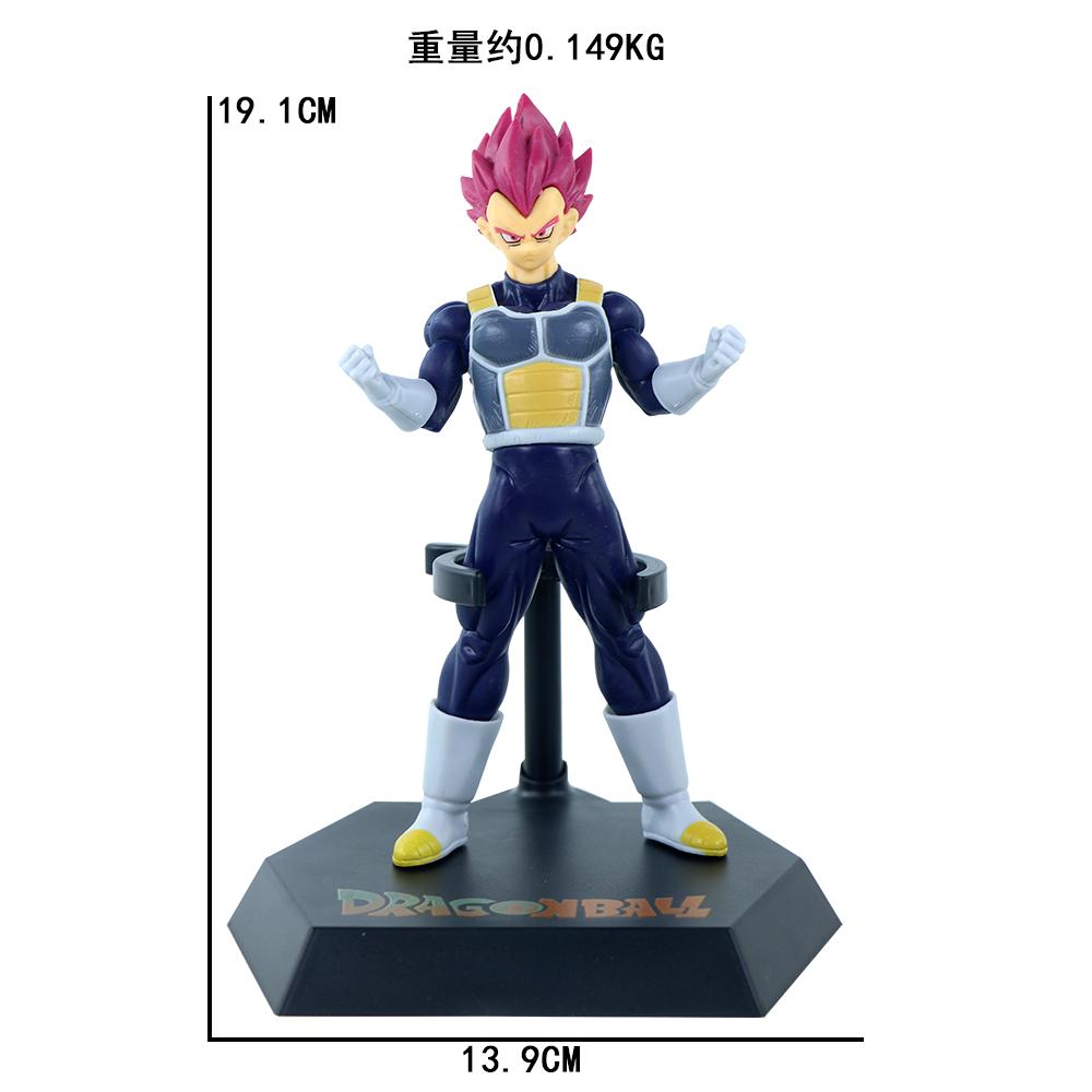 Anime Dragon Ball Z 18-20Cm Super Saiyan Son Goku Broly Vegeta Anime Action Figure Model Gifts Collectible Figurines For Kids