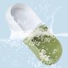 New Plastic Cat Bowl Combination Capsule Color Matching Double Bowl Oval Cat and Dog Feeding Bowl Pet Supplies