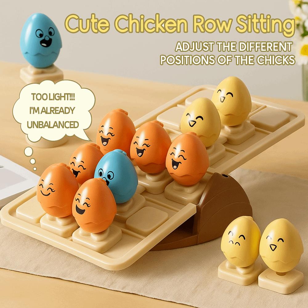 Interactive Egg Balance Board Game Egg Stackable Balance Tree Game  Parent-child