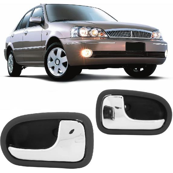 Inner Door Handle, 2pcs Car Interior Door Handle S54N 58 330B 65 Fit for Protege 323 626