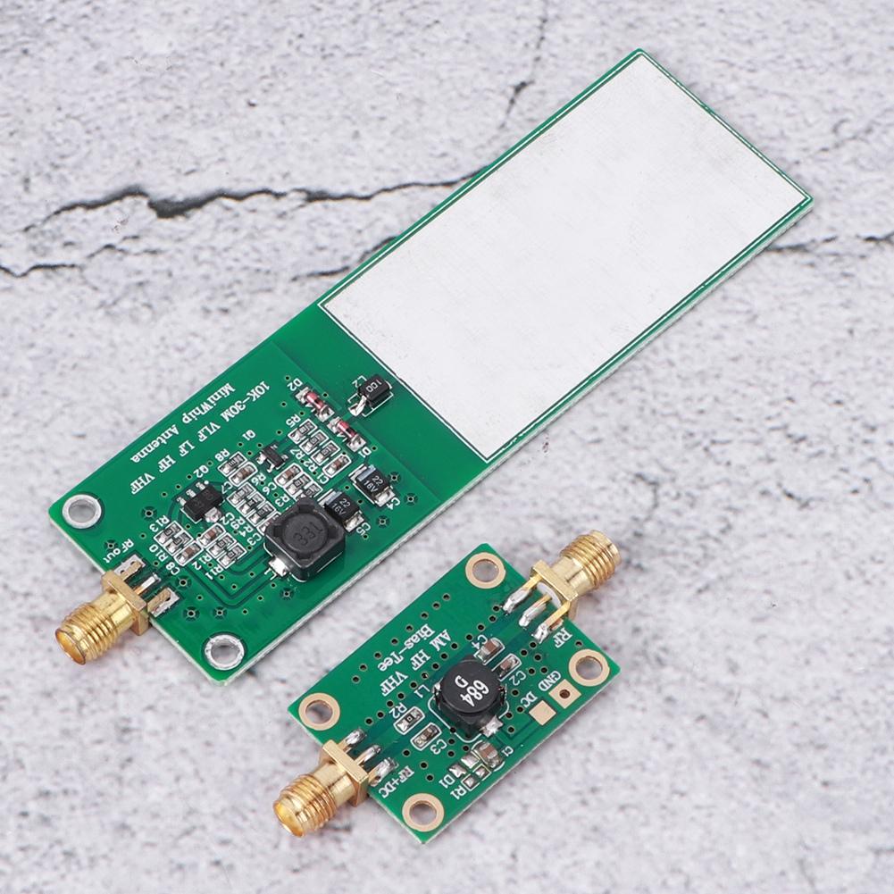 2Pcs MiniWhip Active Antenna RTLSDR Short Wave Radio Receiver Electronic Component