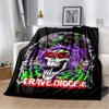 3D Monster Jam Monster Truck Cartoon Flanell Weiche Kuscheldecke Jungen Schlafzimmer Sofa Bett Warme Überwurfdecke Picknick