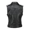 Herbst Streetwear Damen Weiche Weste Übergröße Lammfell Reversmantel Moto Biker Weste Jacke