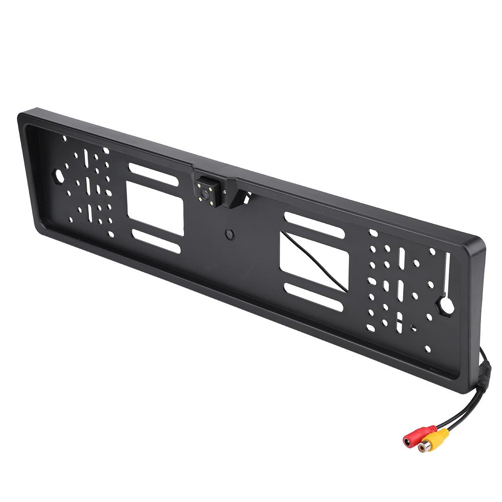 4 IR LED 170 degrees  Wide Angle Car Reaview Reverse Backup Night Vision Camera W  License Plate Frame