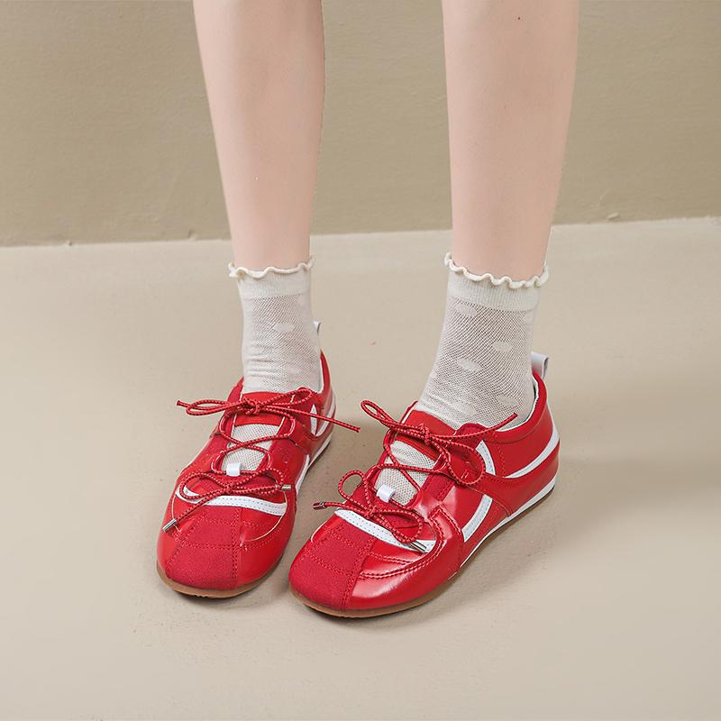 Fashion 2025 Hot Sale Shoes for Women Lace-up Women's Vulcanize Shoes Fashion Sewing Casual High Quality Comfortable Classic Sneakers