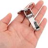 4pcs Stainless Steel Heavy Duty Ceiling Hook Rotating Hanger For Fan Light Fixture Indoor Outdoor Mounting