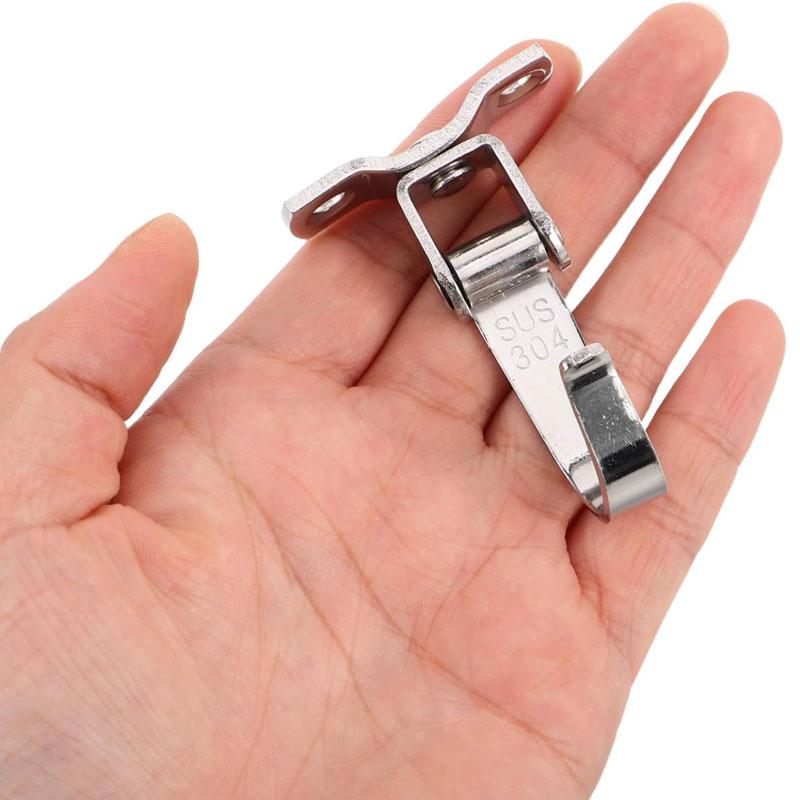 4pcs Stainless Steel Heavy Duty Ceiling Hook Rotating Hanger For Fan Light Fixture Indoor Outdoor Mounting