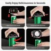 Handheld Manual Can Opener Smooth Edge Can Lid Remover Beer Soda Can Cutter  for Home