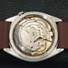 USED VINTAGE SEIKO 5 AUTOMATIC JAPAN MENS MAROON COLOR DIAL WATCH a434984-2 R122-a434984
