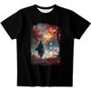 Tsushima War Samurai Unisex Short Sleeve T-Shirt Inspired by Japanese Warrior Legends Special Designed for Game Enthusiasts