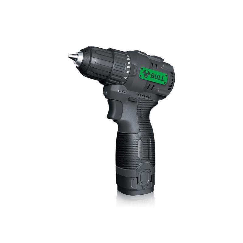 BULL 16V Cordless Brushless Electric Drill/Screwdriver CN plug (adapter included)