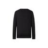 Karl Lagerfeld Minimalist Comfortable Solid Color Single-Breasted V-Neck Loose Long Sleeve Knit Sweater Men tops Black E37M2003