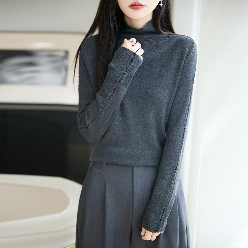 Women Autumn Winter Knit Cardigan Retro Fair Isle Pattern Round Neck Long Sleeve Loose Wool Blend Sweater Coat Casual Outerwear