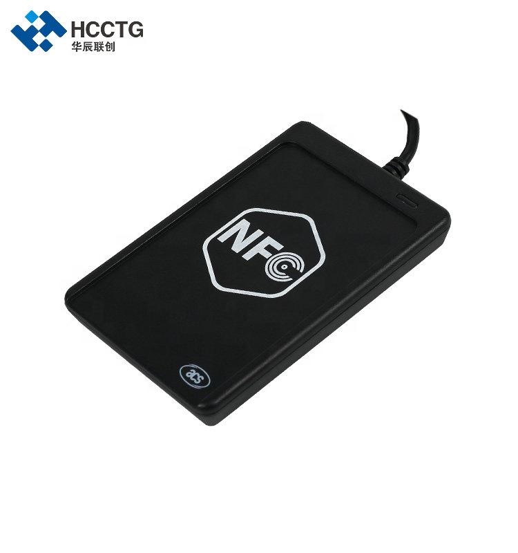 Small ISO 14443 13.56 MHz USB NFC Rfid Smart Card Reader ACR125U чёрный